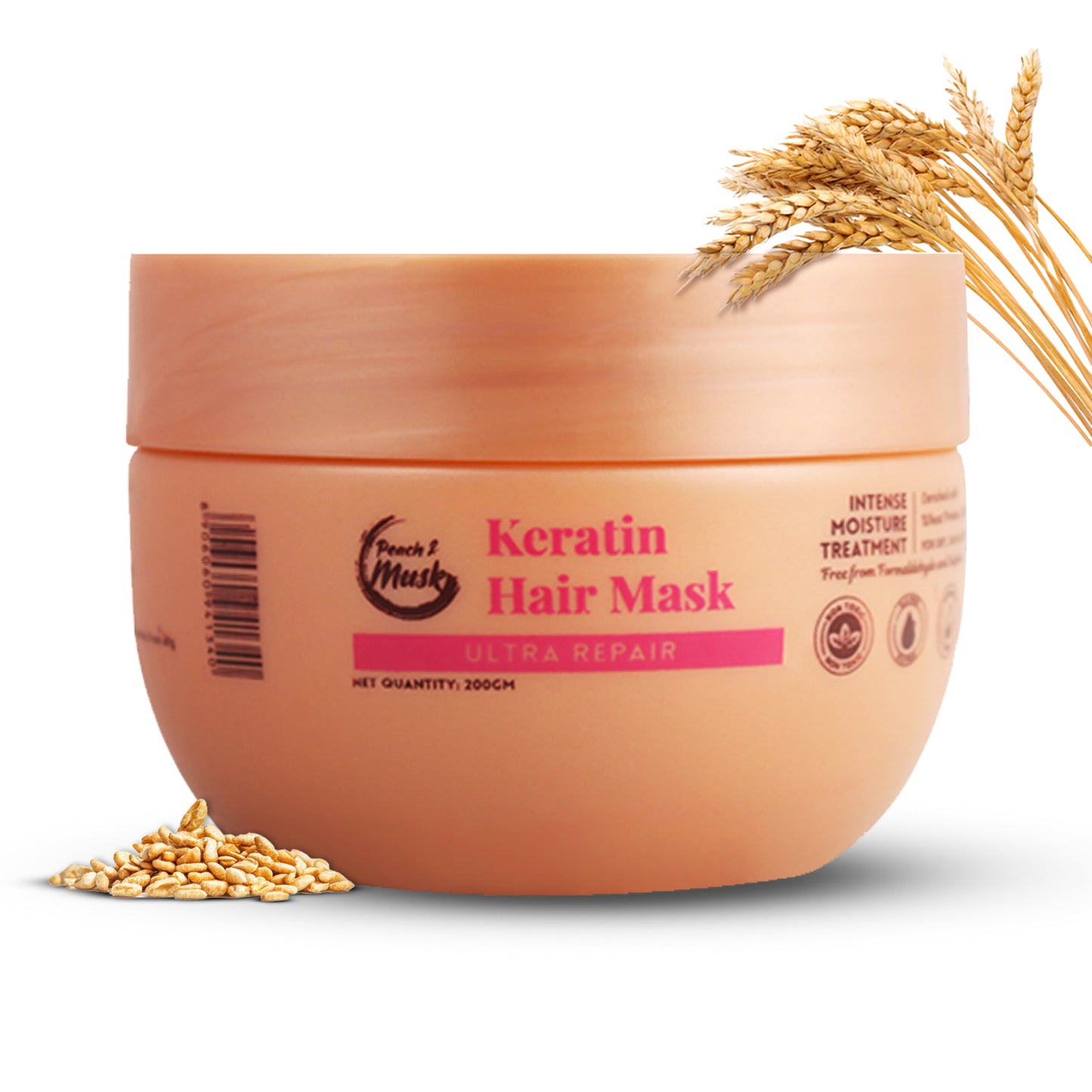Keratin Hair Mask | Frizz free in 2 mins |200gm