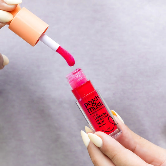 Ceramide Lip Butter Balm SPF 30 | Brightening Lip Balm for dark lips with Tripeptide and Squalane