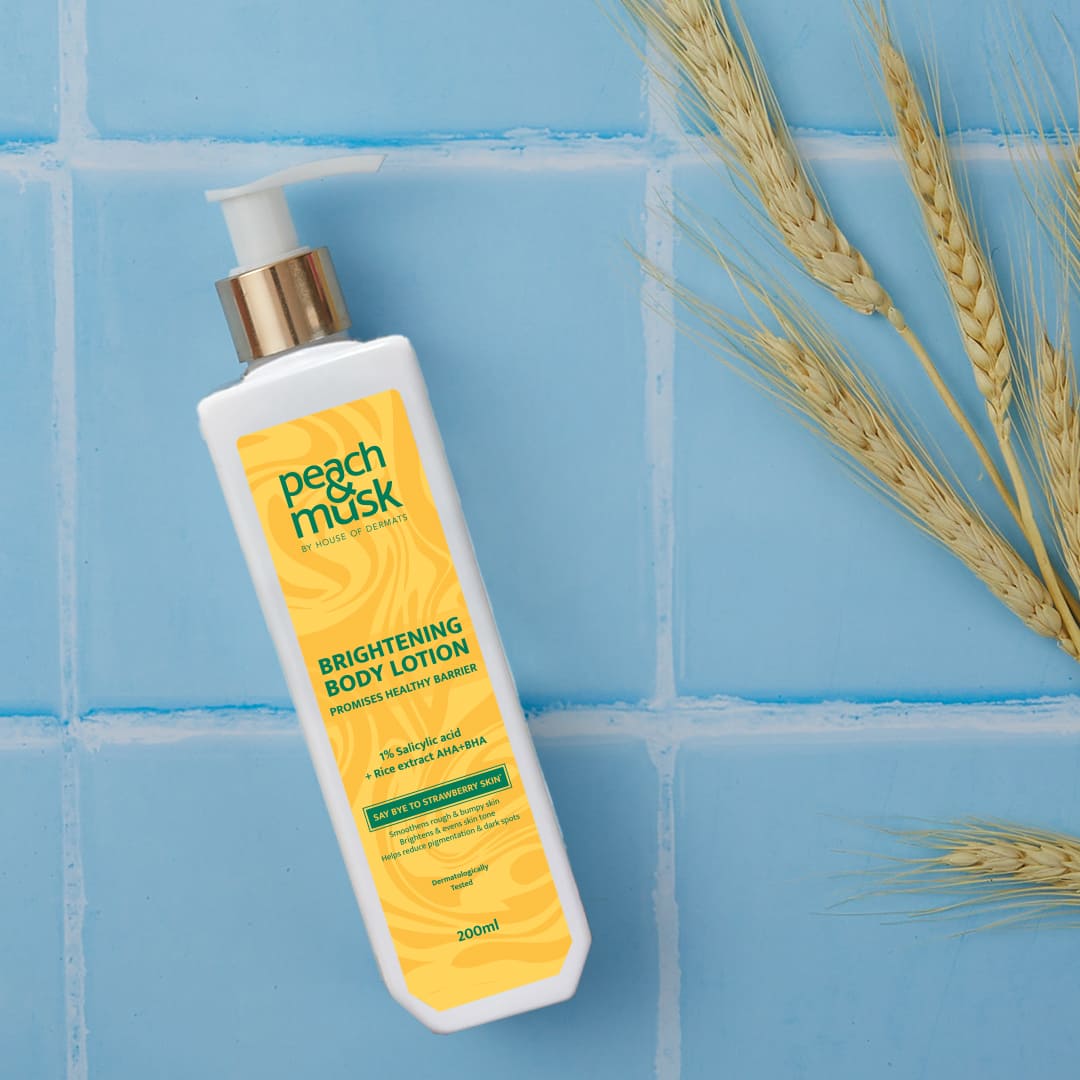 Brightening Body Lotion | 1% Salicylic Acid + Rice Extract | AHA + BHA | 200ml