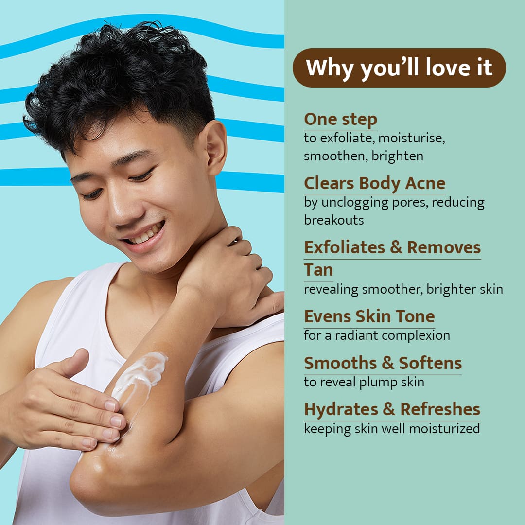 Brightening Body Wash | 2% Salicylic Acid + Niacinamide + Rice Extract | AHA + BHA | 200ml